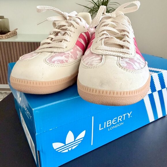 Adidas Samba OG X Liberty London Shoes - Picture 5 of 11